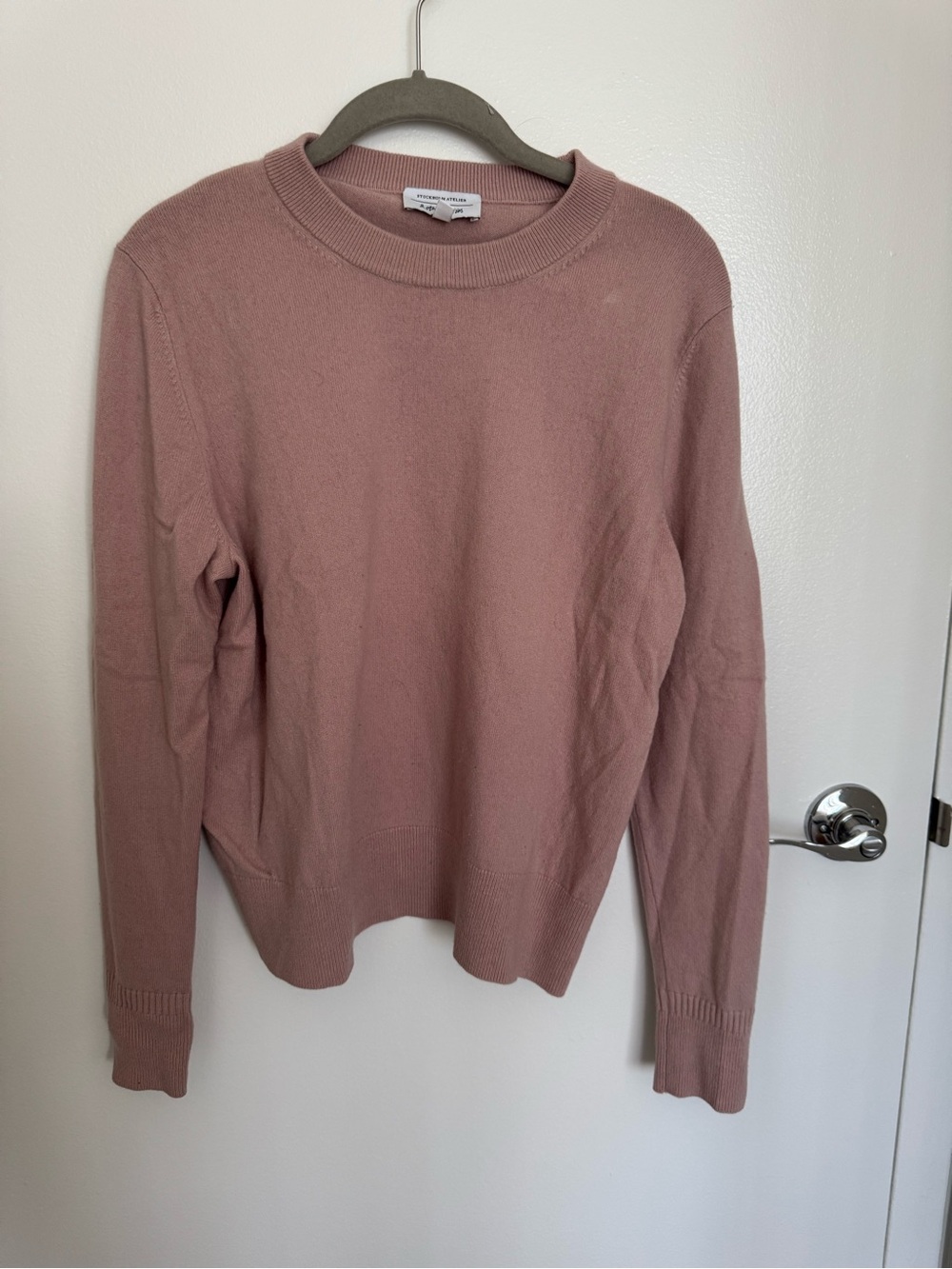 & Other Stories Crewneck Sweater in Dusty Rose